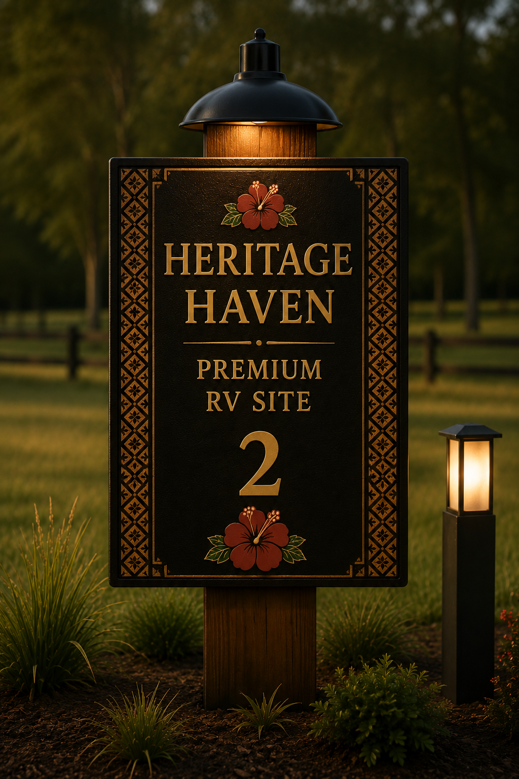 Heritage Haven — site imagery on the HMT Heritage Retreat property.
